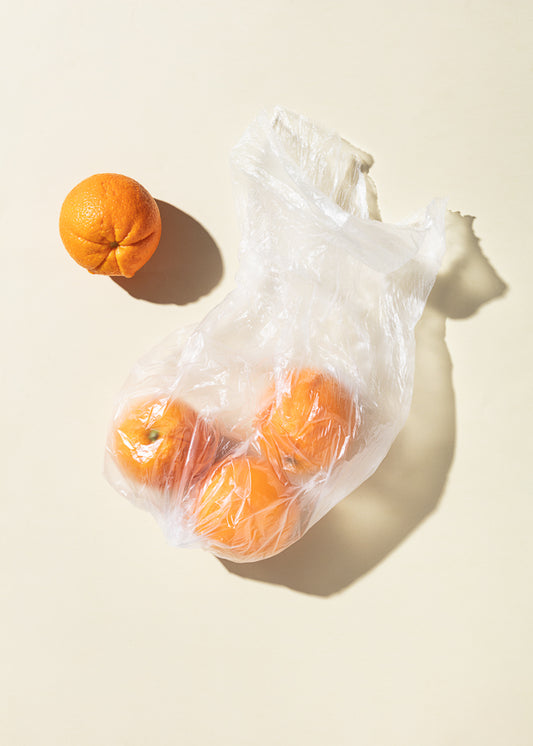 Oranges and Plastic Bag