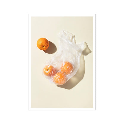 Oranges and Plastic Bag